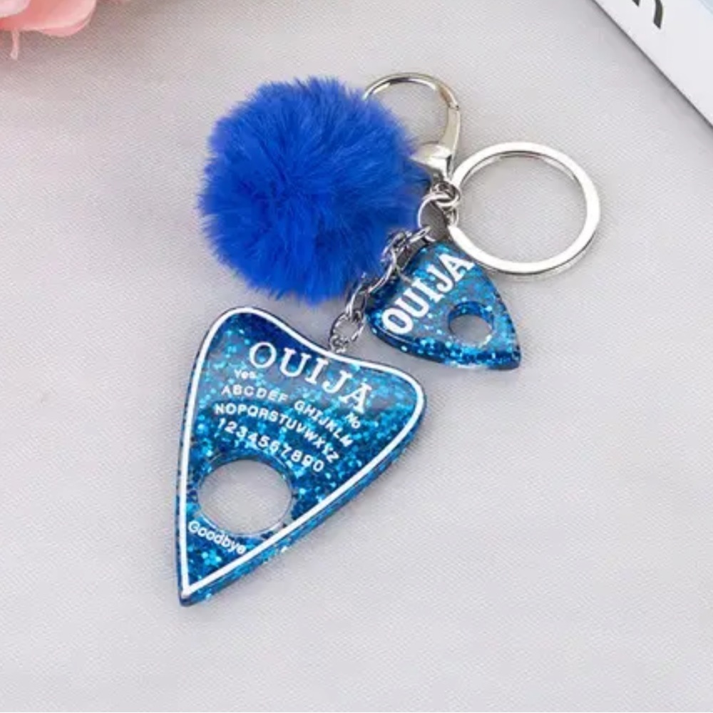 Ouija Planchette keychain
